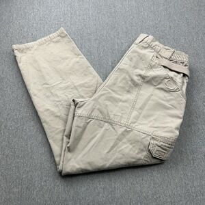 5.11 Tactical Cotton Canvas Cargo Pants 74251 Men's 34x31 Beige Utility Workwear